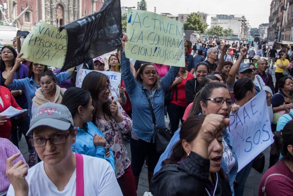 La CNTE ha buscado evitar la aprobación de la nueva Reforma Educativa de AMLO. (Cuartoscuro / Archivo)