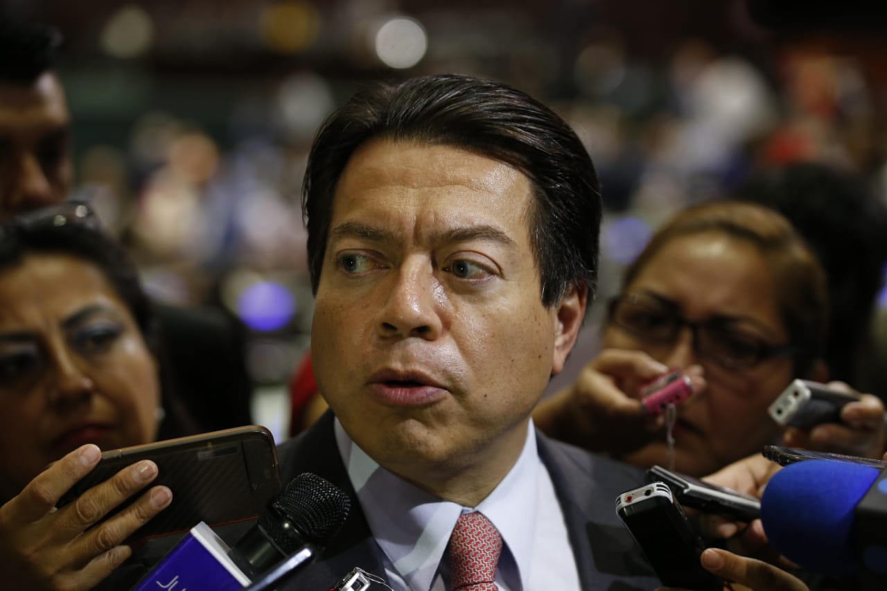 Mario Delgado, coordinador de los diputados de Morena. (Héctor Tellez)