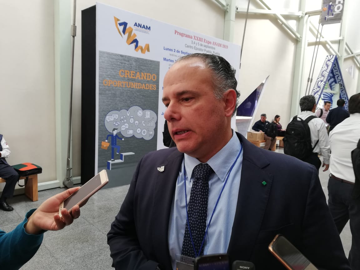 Miguel Alonso Pérez, presidente del Consejo Directivo de la Asociación Nacional de Abarroteros Mayoristas (ANAM). (Verónica López)