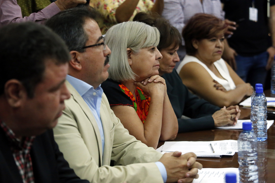 El regidor sostuvo que en el tema de la fiscalización no tuvieron ninguna observación en transparencia. (Rolando Riestra)