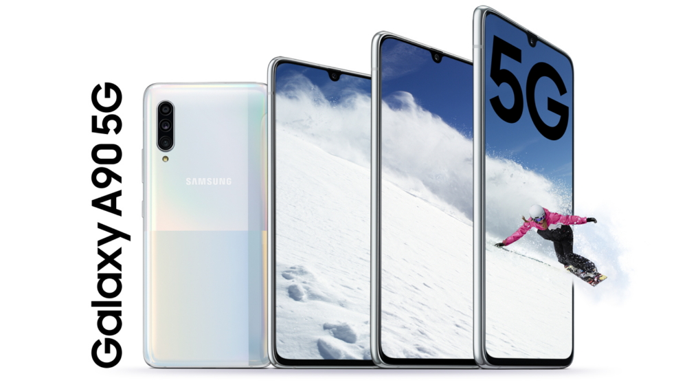 El Samsung Galaxy A90 5G será el primer celular gama media de la compañía en tener red 5G. (Samsung)