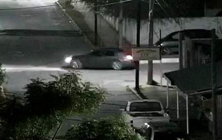 Vehículo involucrado en la balacera.