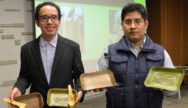 Una alternativa a recipientes de plástico que causan problemas al medio ambiente. /Twitter @InnovatePeru