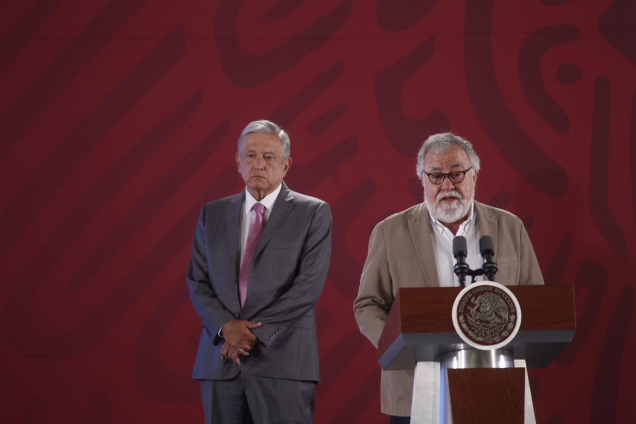 Conferencia matutina de López Obrador del 4 de septiembre de 2019. /Araceli López