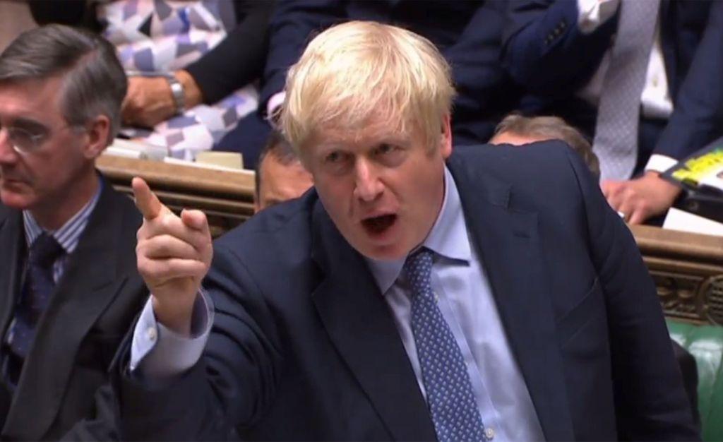 Johnson anunció el 28 de agosto que el Parlamento quedaría cerrado unas cinco semanas. AFP
