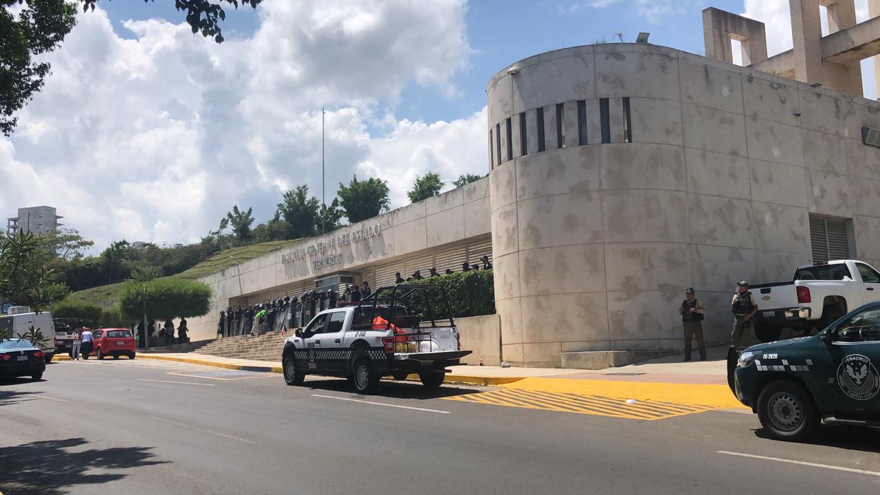 La Fiscalía General del Estado de Veracruz. (Isabel Zamudio)