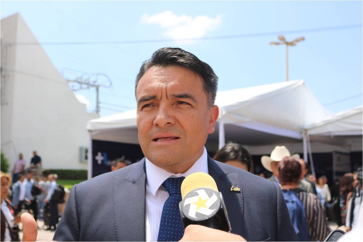 Mario Bravo Arrona señaló que siempre ha existido la colaboración con corporaciones del nivel estatal y federal. Foto: Dany Béjar.