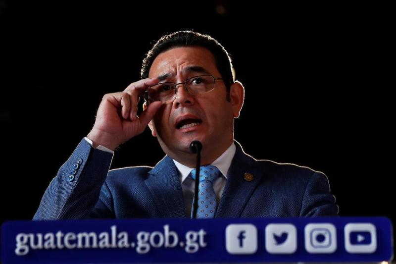 La mediad fue anunciada por el presidente Jimmy Morales. (EFE)