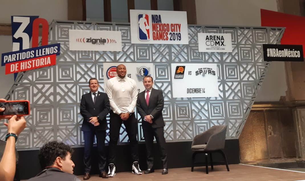 La NBA México presenta los juegos de temporada de la liga de basquetbol (Cynthia Cortes)