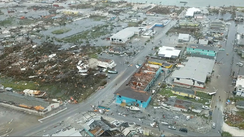 La ONU informó que unas 70 mil personas necesitan ayuda inmediata en las Bahamas. (Reuters)