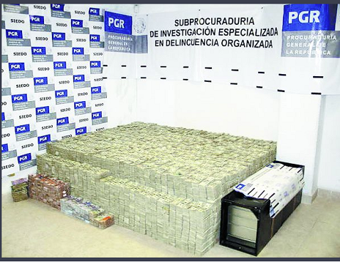 La PGR incuató 205 millones de dólares al Zhenli Ye Gon.