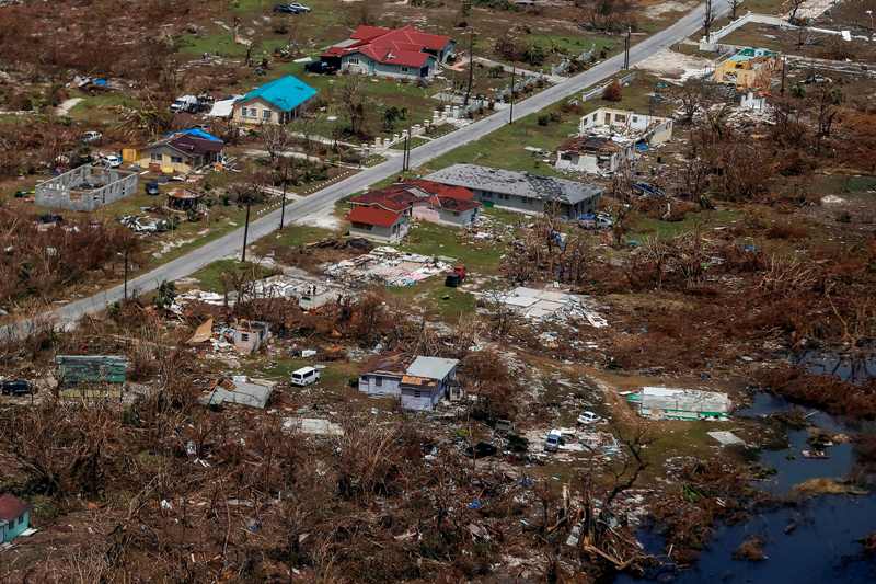 Dorian golpeó casi dos días el norte de las Bahamas. (AFP)