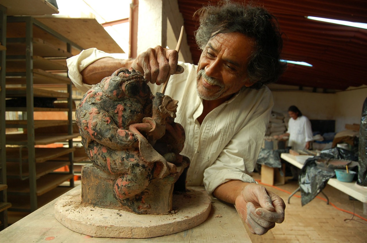 Francisco Toledo tendrá ofrenda a partir de las 23:30 en el Instituto de Artes Gráficas de Oaxaca. (ARCHIVO Notivox )