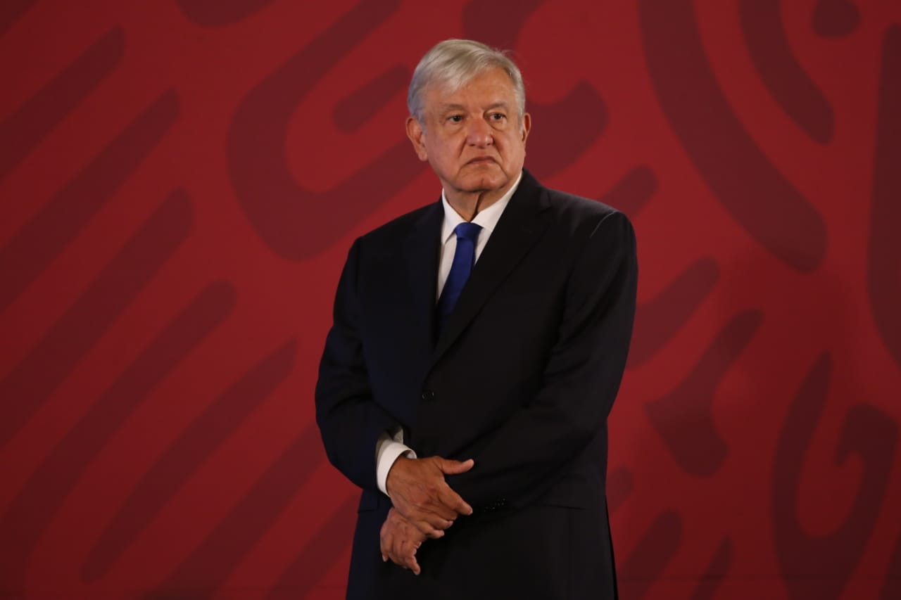 El presidente Andrés Manuel López Obrador ofrece conferencia matutina (Octavio Hoyos)