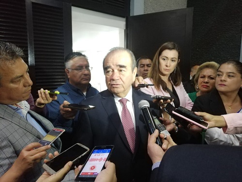 Previo al inicio del periodo de sesiones. (Claudia Hidalgo)