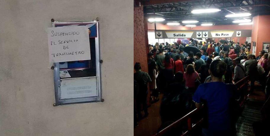 Servicios de Transmetro se encuentran restablecidos tras haberse suspendido el día miércoles tras las lluvias. (Foto: Especial)