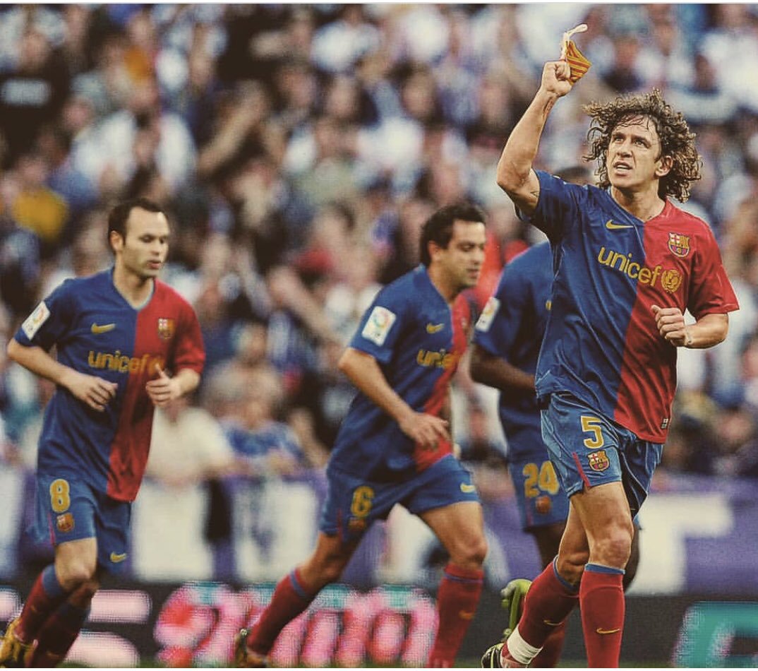 Carles Puyol, ex futbolista del Barcelona (Twitter @Carles5puyol)