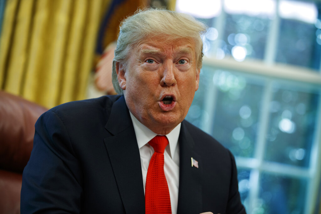 Donald Trump. AP
