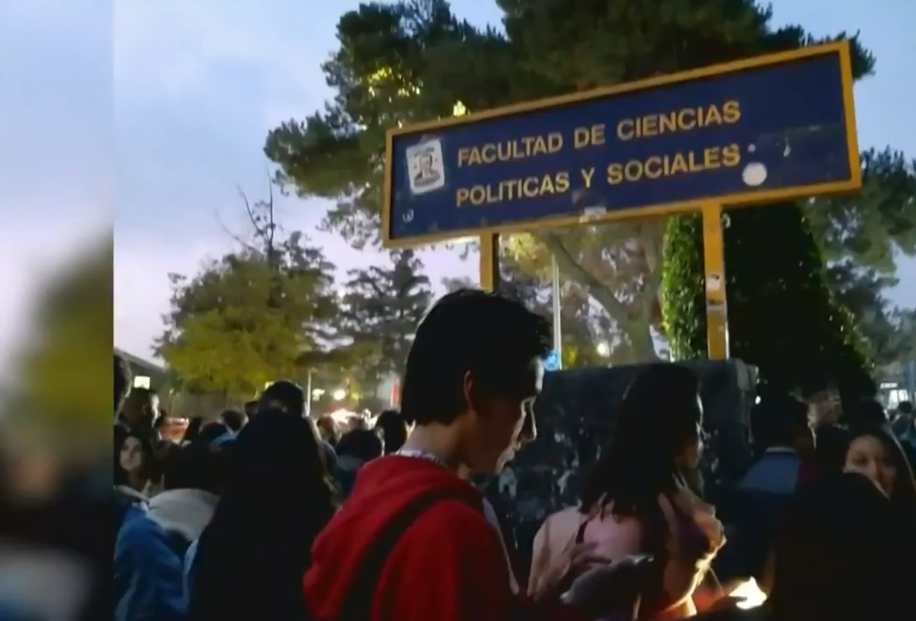 Los estudiantes rechazaron las acciones universitaria de abrir sus puertas a Ricardo Anaya.