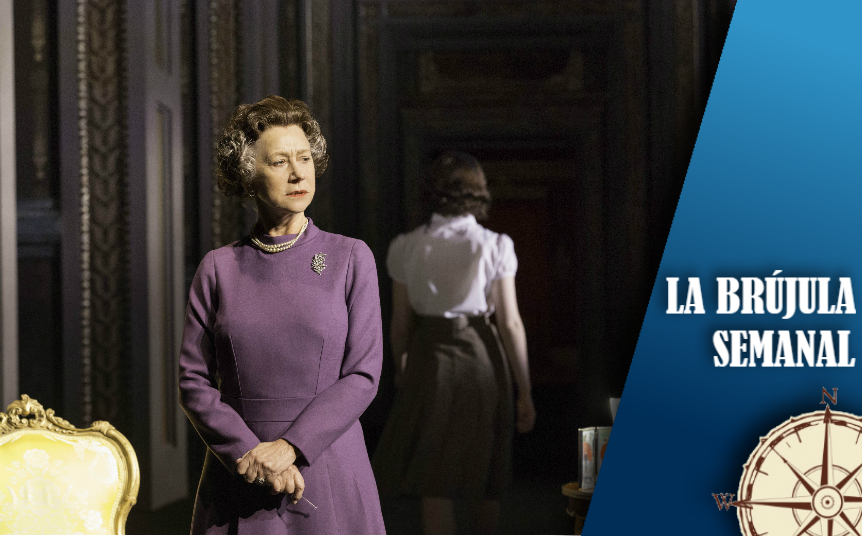 Helen Mirren interpreta el papel de la reina Isabel II en 'La audiencia'. (Cortesía)