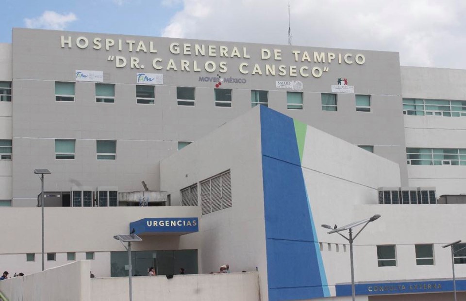 Hospital Dr. Carlos Canseco en Tampico (Foto/Jesús Alberto García)