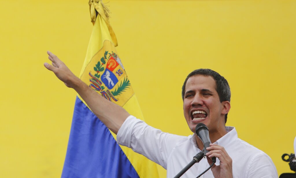 Juan Guaidó. AP