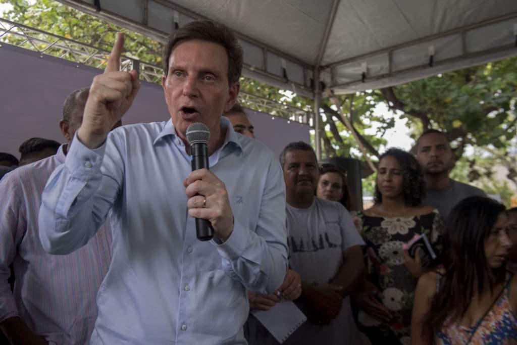 Marcelo Crivella, ex cantante gospel, fue electo como alcalde de Río de Janeiro en 2016. (AFP / Archivo)