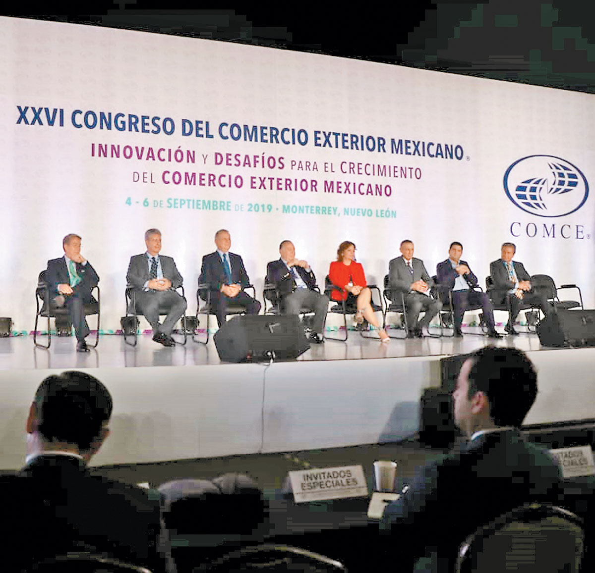 El presidente del Comce, Valentín Díez Morodo, inauguró el evento. (Especial)