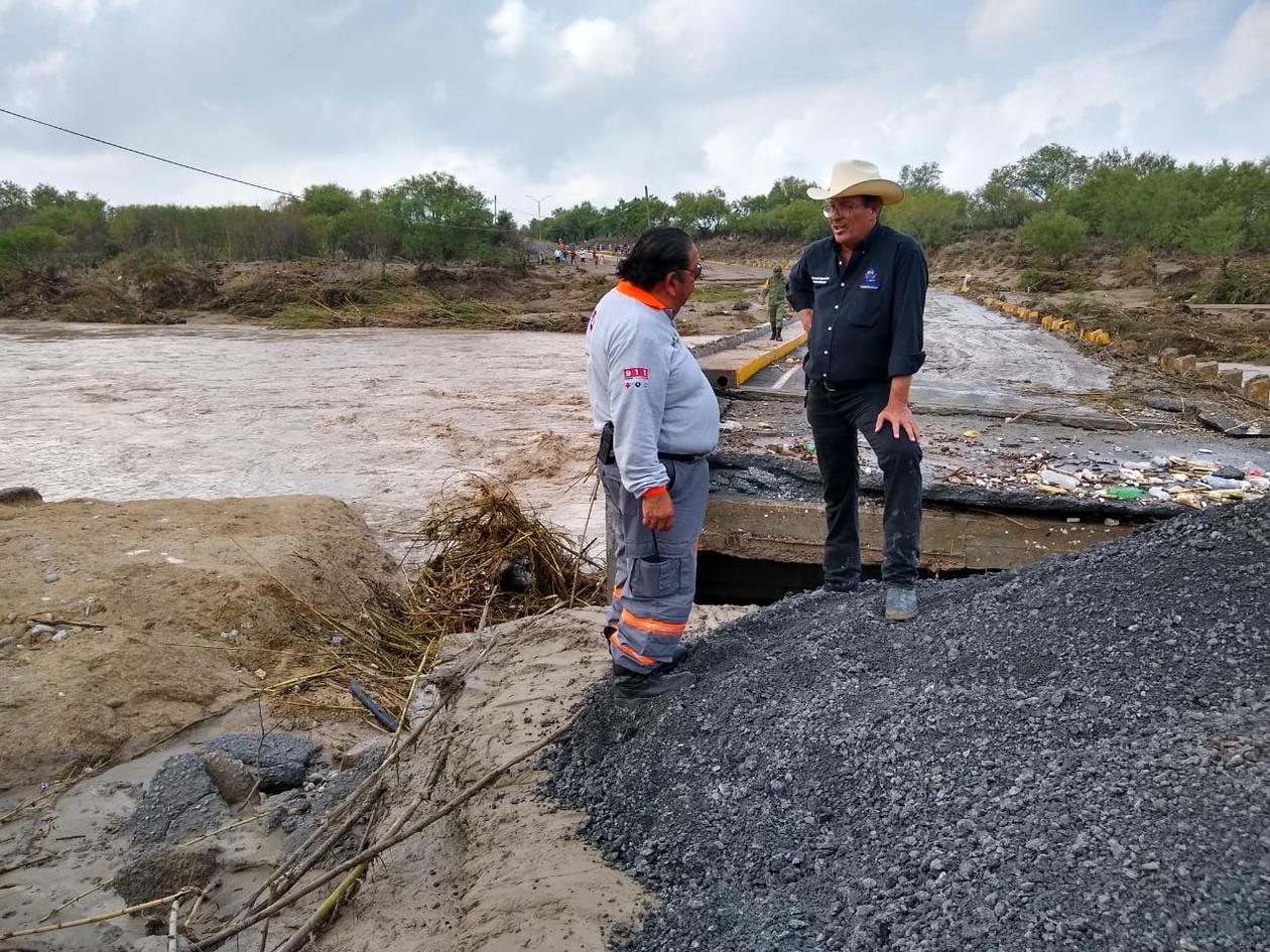 Las recientes lluvias provocaron el aumento de nivel en el río San Juan.