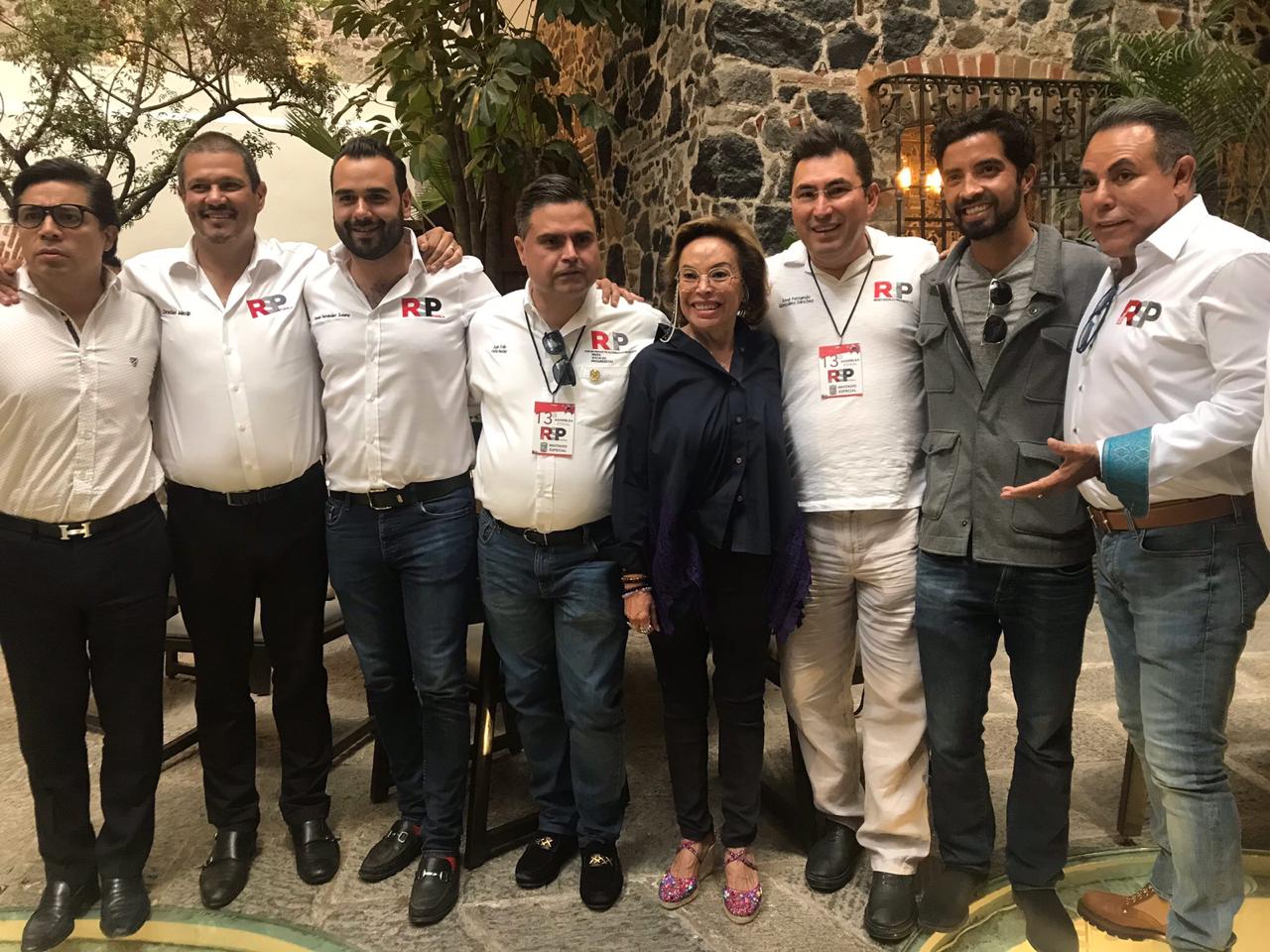Elba Esther Gordillo sostuvo una reunión con los dirigentes de la organización Redes Sociales Progresistas (Especial)