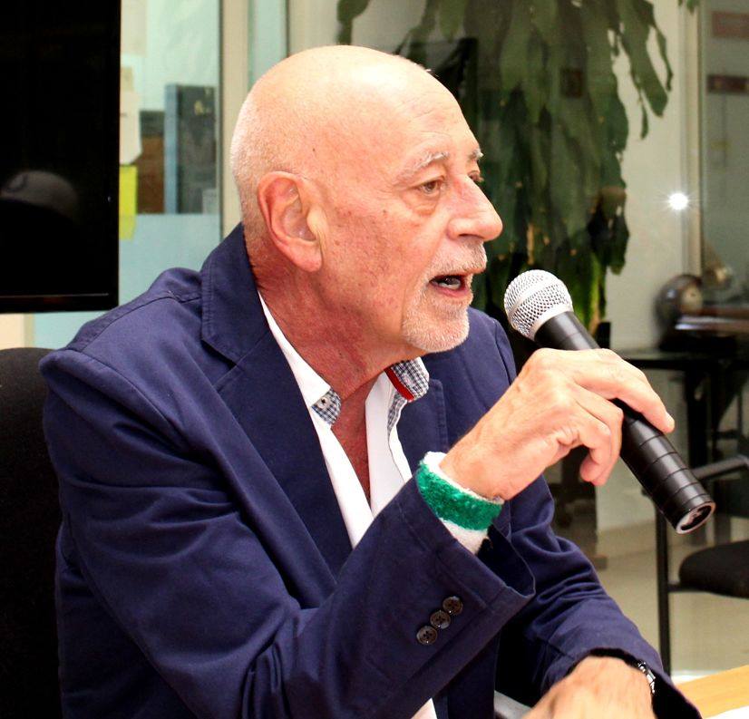 Giampiero Bucci, filósofo y catedrático de la Facultad de Filosofía y Letras de la UANL. Foto: Especial.