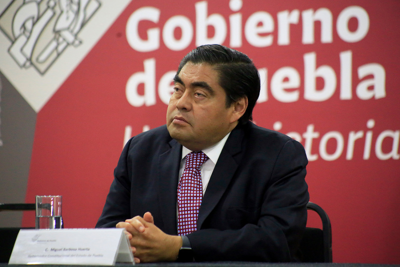 Miguel Barbosa Huerta, gobiernador del estado de Puebla (Agencia Enfoque)