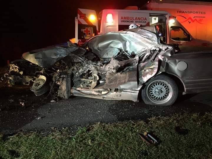 Muere una persona tras chocar con autobús en la carretera Tampico-Monterrey (Foto/CORTESÍA)