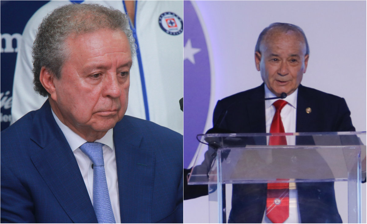 Víctor Garcés y Billy Álvarez, directivos de Cruz Azul (Imago7)