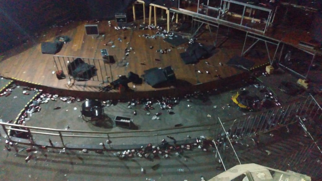 Una balacera en el foro San Ángel dejó al menos dos personas muertas. (Cuartoscuro)