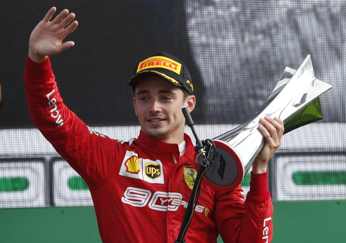 Charles Leclerc conquista el Gran Premio de Italia (AP)