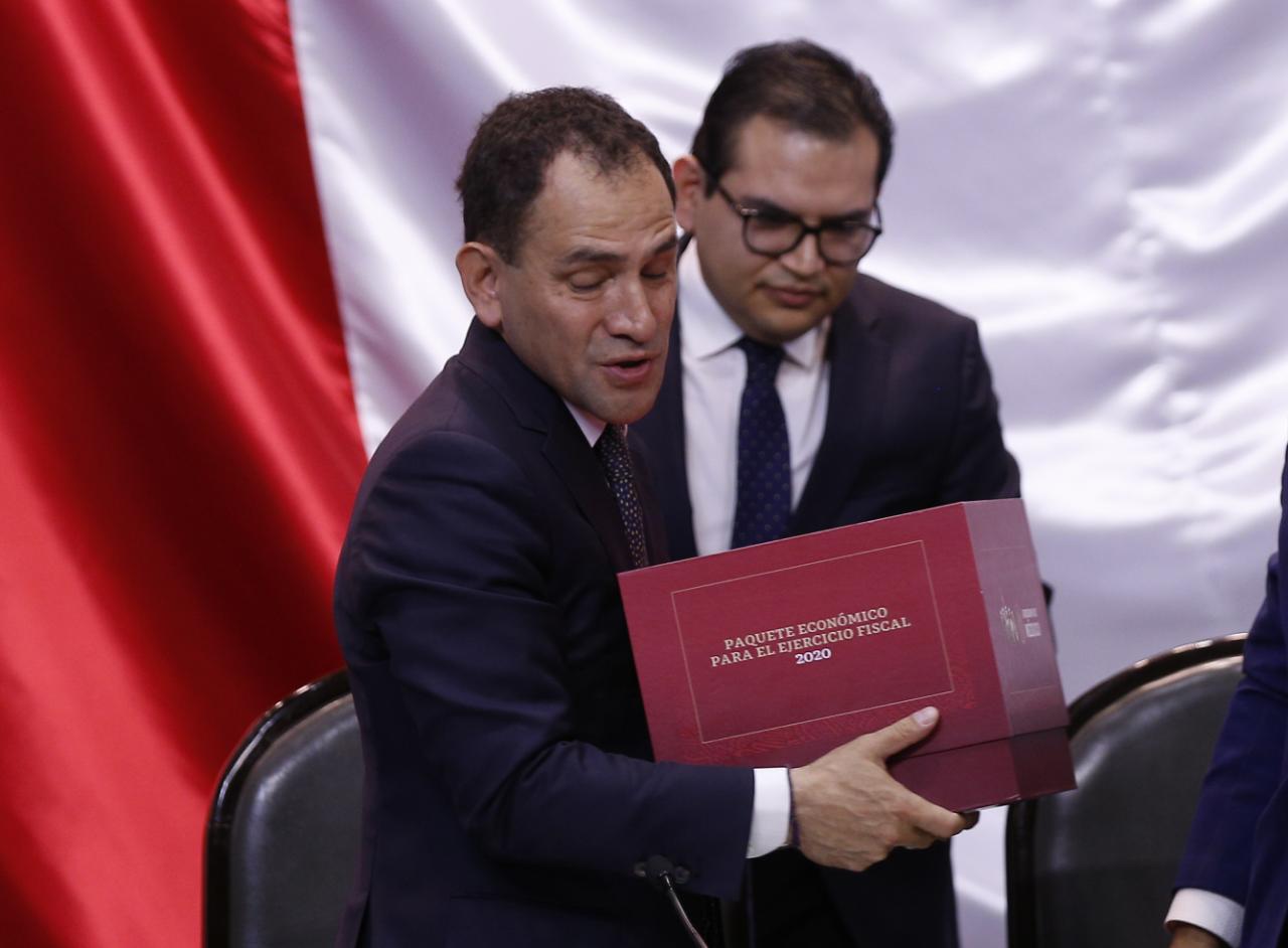Destaca Arturo Herrera, secretario de Hacienda, que hay un regularización del gasto social (Héctor Tellez)