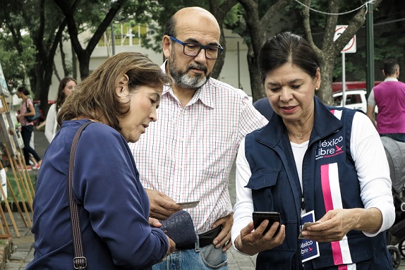 Cada vez más personas se suman a México Libre. (Franco González)