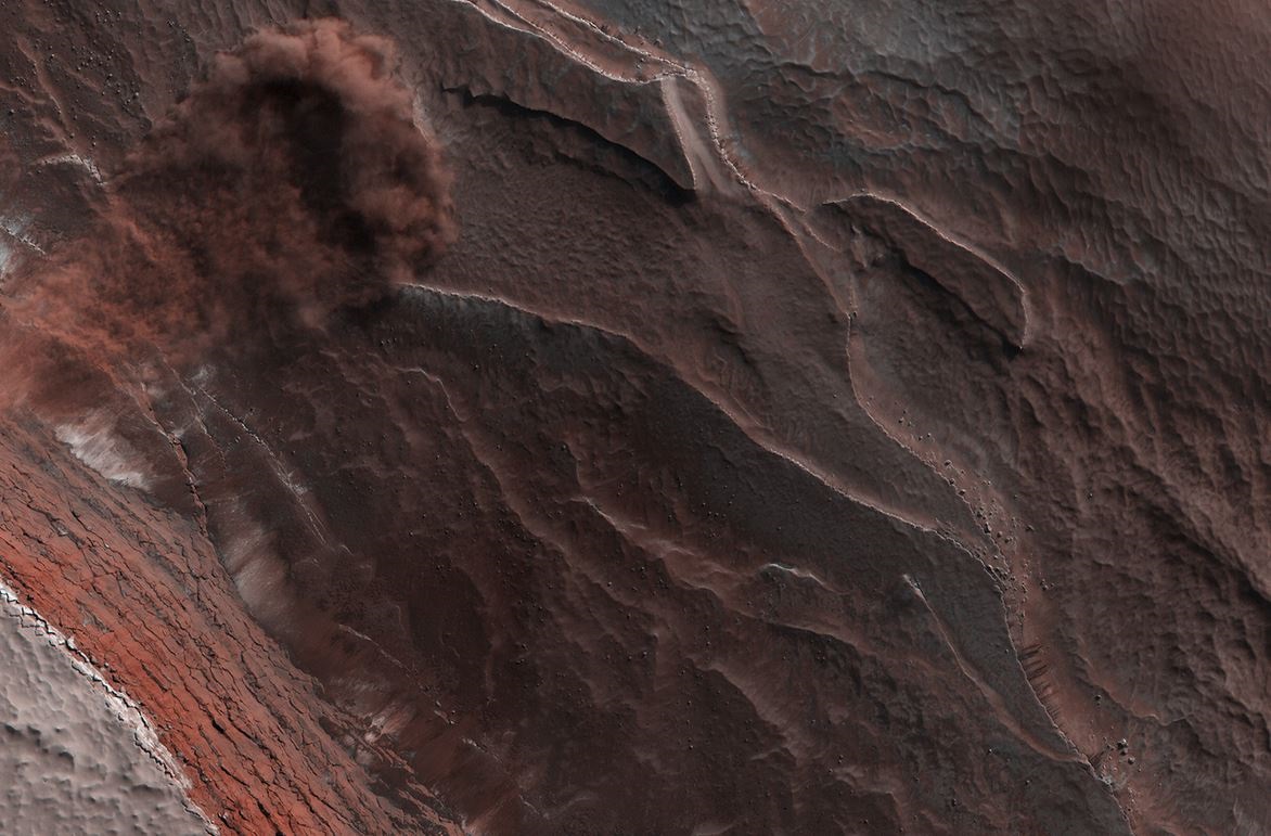 La cámara  HiRISE está a bordo del orbitador MRO. (DPA)