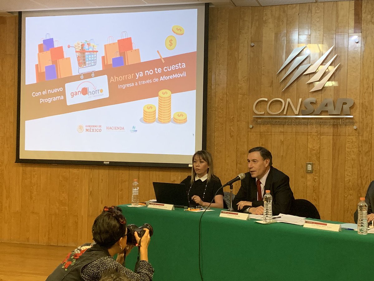 La Comisión Nacional del Sistema de Ahorro para el Retiro lanzó el programa GanAhorro. (Foto: @CONSAR_mx)