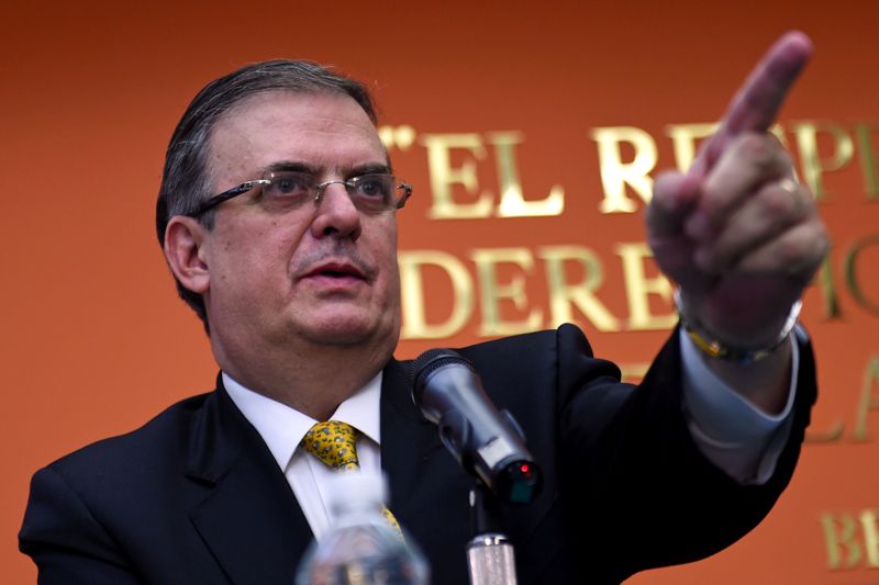 Ebrard dijo que el tema migratorio es importante para las dos naciones. (AFP)