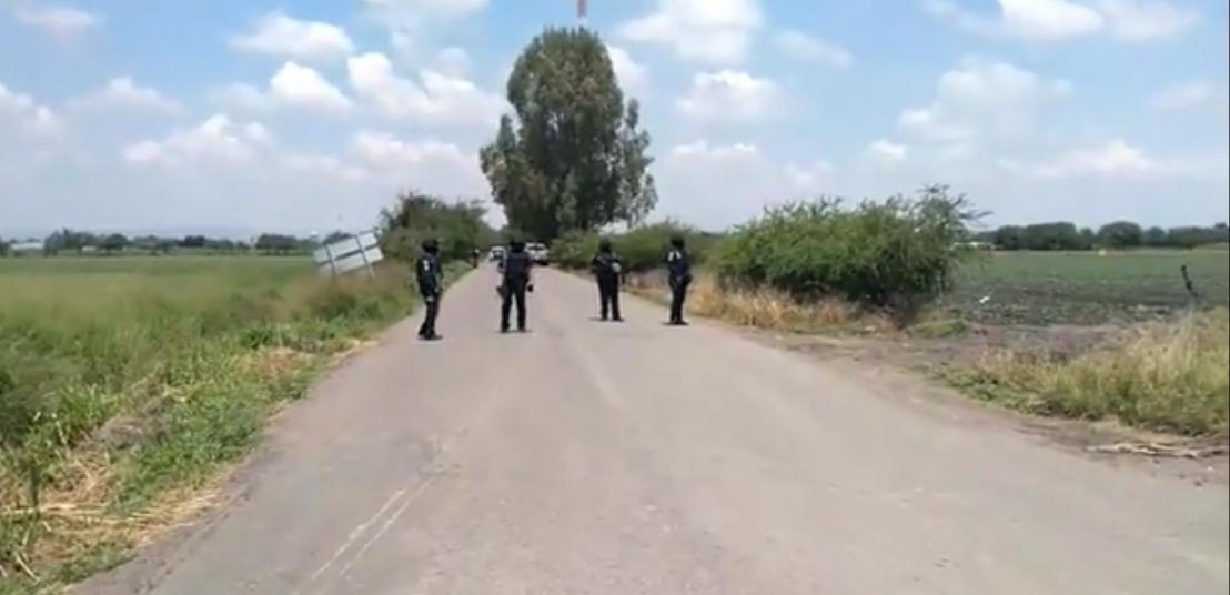 Hombres armados abrieron fuego contra elementos de Seguridad Pública del Estado. Foto: Cortesía.