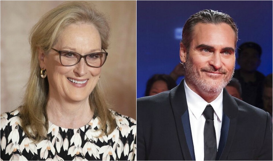 Meryl Streep y Joaquin Phoenix fueron homenajeados en el Festival Internacional de Cine de Toronto (AP/AP)