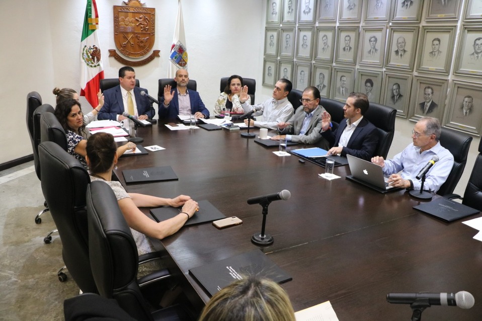 El alcalde de San Pedro, Miguel Treviño de Hoyos. Foto: Leonel Rocha