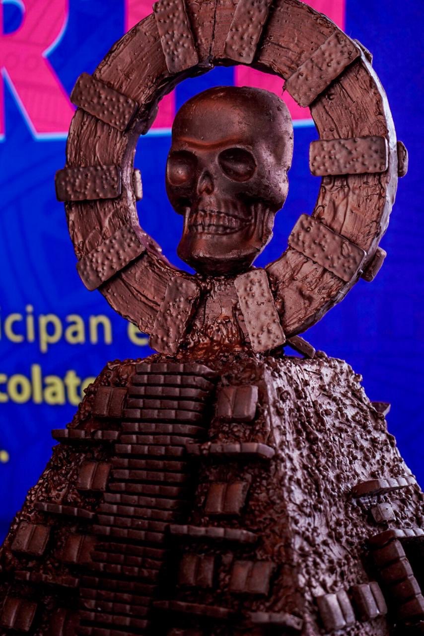 Exposición al aire libre 'Chocolarte' (Twitter: @CarlosLaraM81)