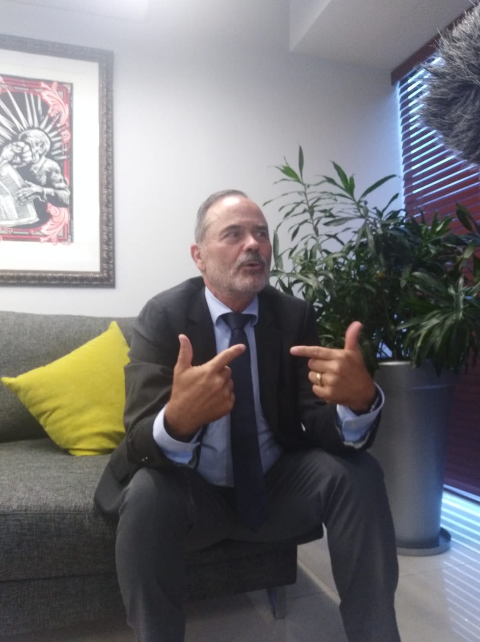 Gustavo Madero considera que AMLO "se viste de Francisco I. Madero" para dividir/Sandra Medina.