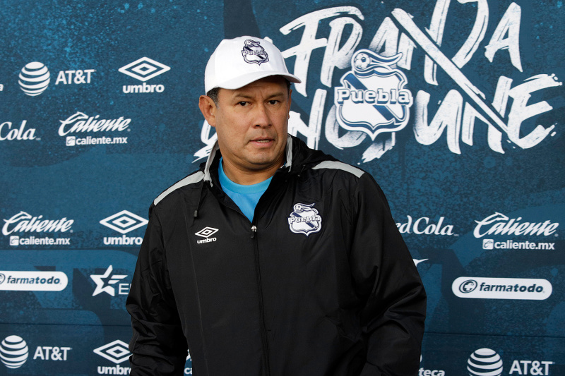 Juan Reynoso, director técnico del Club Puebla (Agencia Enfoque)