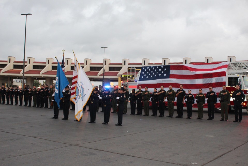 Recuerdan a víctimas del 9/11 en cruces fronterizos con Tamaulipas (Foto/CORTESÍA)