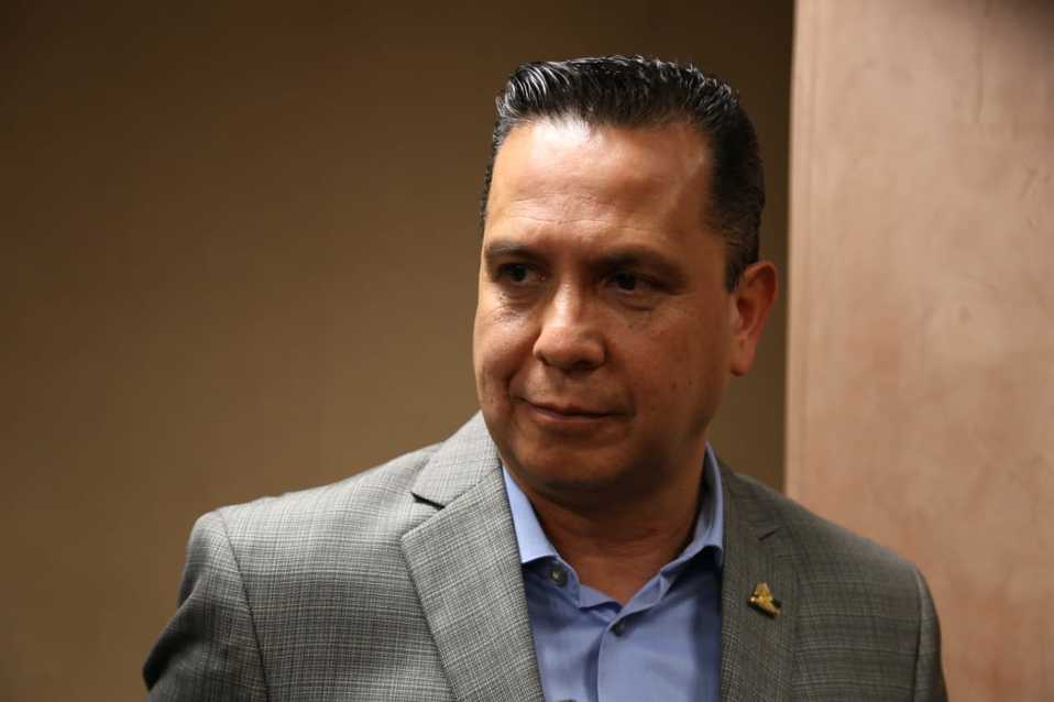 Ricardo Rivera Barquín, presidente de la Coparmex en Hidalgo. (Jorge Sánchez)
