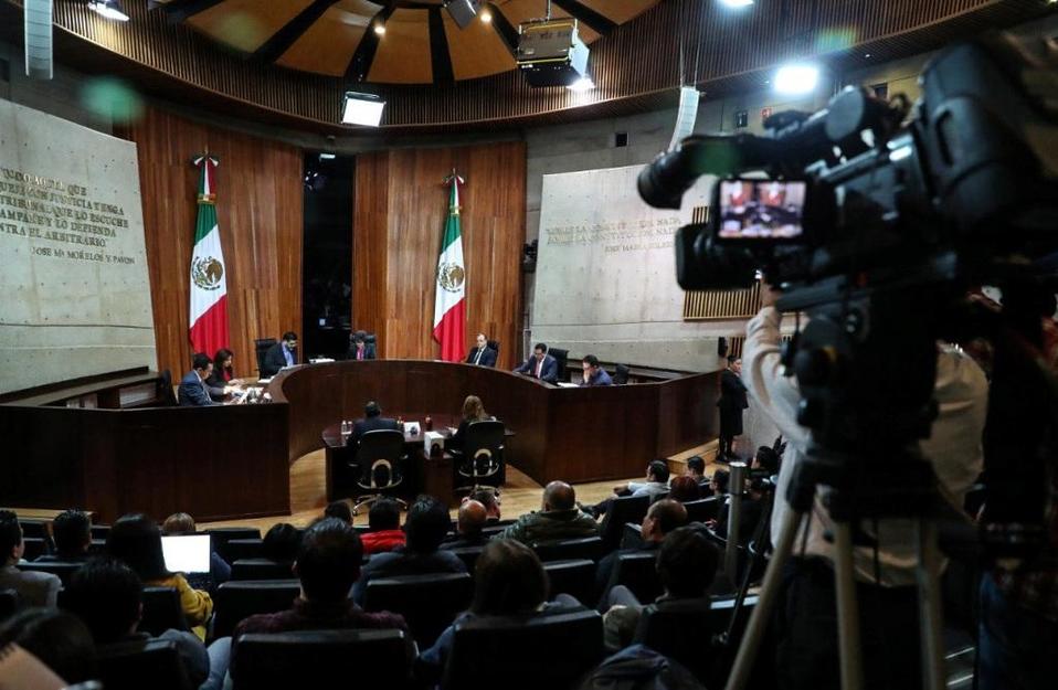 Sesión pública del Tribunal Electoral del Poder Judicial (Cuartoscuro)